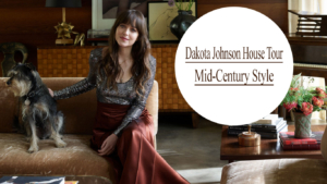 dakota johnson mid century house